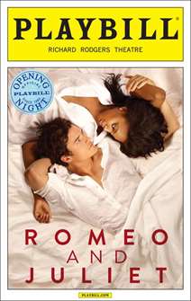 Romeo and Juliet Limited Edition Opening Night Playbill 